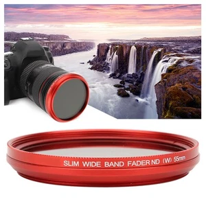 FOTGA 55MM Neutral Density Lens ND Filter ND2‑400 Adjustable For SLR Mirrorl BEA - Picture 1 of 12
