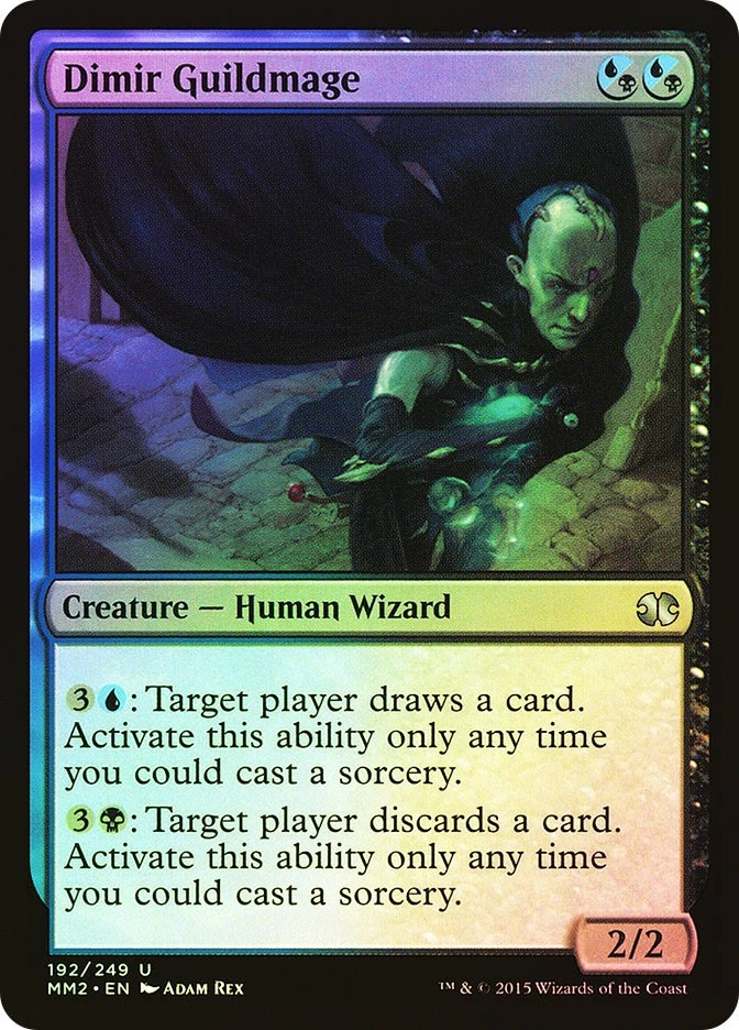 MTG FOIL Dimir Guildmage  - Modern Masters 2015 #192 - Image 1 of 1