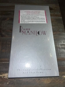BARRY MANILOW THE COMPLETE COLLECTION 4 CASSETTES 1 VHS BOX SET BRANDY NEW YORK - Picture 1 of 8