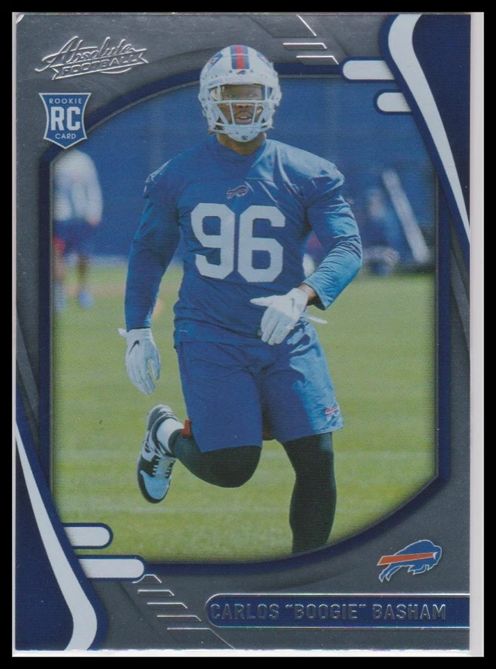 2021 Panini Absolute Carlos "Boogie" Basham Retail Buffalo Bills - Image 1 of 1