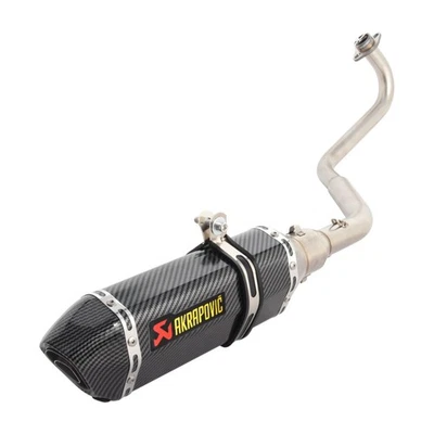 For Honda Grom MSX 125 2013-2020 Low Mount Exhaust System Headers Muffler Pipe - Image 1 of 4