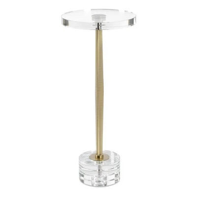 Groove Drink Accent Side Table Uttermost 22908 - Image 1 of 4