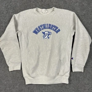 Champion Reverse Weave Sweatshirt YL 10-12 Westminster Wildcats Vintage Preppy - Picture 1 of 16