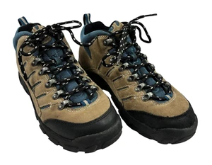 Reebok Stiefel Damengröße 7,5 Wildleder Wandern hellbraun & blau Outdoor robust bequem - Bild 1 von 19