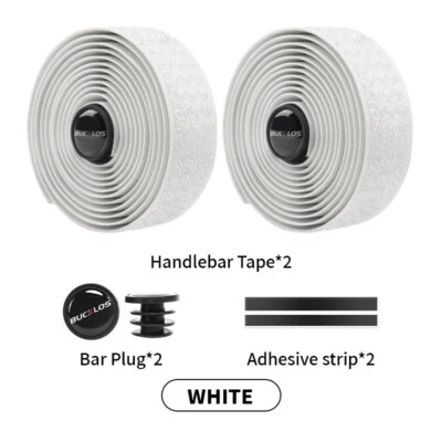 2 piezas cinta/envoltura antideslizante para manillar de bicicleta PU+EVA correas de cinta para bicicleta de carretera Foto 1 de 4