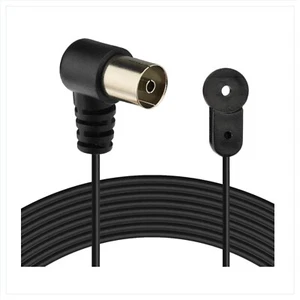 FM Radio Antenne 75ohm Koax Verstärker UKW Zimmerantenne Wurfantenne Lautspre... - Bild 1 von 10