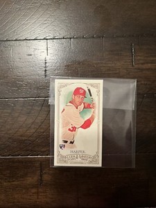 2012 Topps Allen and Ginter Bryce Harper mini w/ A and G back
