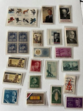 LOT Of 45 VINTAGE Mint/Never Hinged Mixed 3 to 13 Cent U.S. Postage Stamps