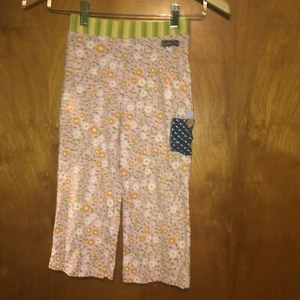 Matilda Jane Good hart heart pink navy flower Aster straightees pants cropped 6 - Picture 1 of 4
