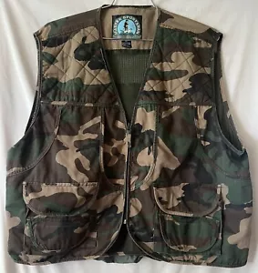 MASTER SPORTSMAN Rugged Outdoor Gear, Field Camo Hunting Vest, Men’s XXL - Picture 1 of 12