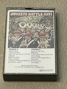 Buckeye Battle Cry! Ohio State University Marching Band OSU Columbus OH Cassette - Picture 1 of 8