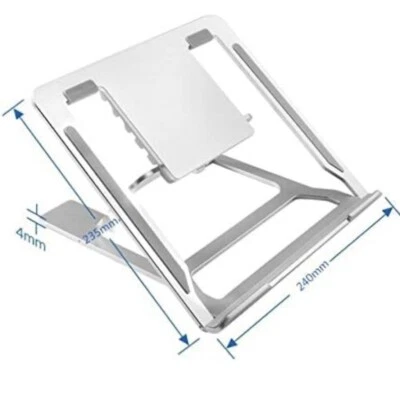 Tablet Laptop Stand Portable Hylite Hybrid Design, Aluminium Frame + Free Gift - Image 1 of 4