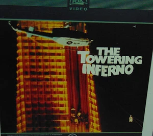 The Towering Inferno Steve McQueen Paul Newman Video Disc - Picture 1 of 4