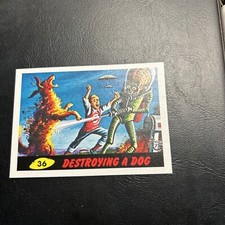 Jb9a Topps 75Th Anniversary 2013 #26 Mars Attack Destroying A Dog 1962