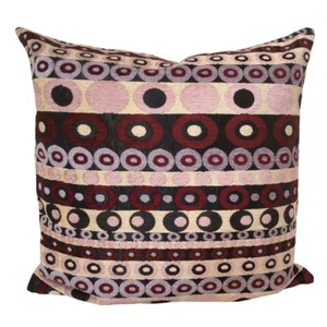 Multi-Color Spotted Upholstery 18x18" Decorative/Throw Pillow Case/Cushion Cover - Picture 1 of 4