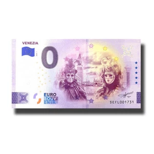 Billete de recuerdo de 0 euros Venecia Italia SEFL 2025-1 - Imagen 1 de 2