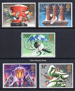 GB 1983 Christmas SG1231 - SG1235 Complete Set Unmounted Mint MNH - Picture 1 of 1