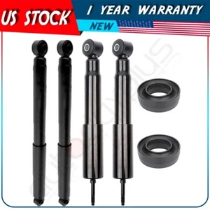For Dodge Ram 1500 2500 1 Set Complete Struts & 2" Front Leveling Kit 94-02 2WD - Picture 1 of 12