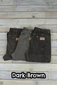 Jeans Wrangler Vintage De Color Con Pierna Recta Denim Grado A W30 W32 W34 W36 - Imagen 1 de 9
