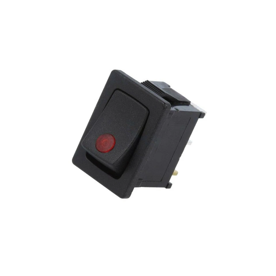 R13-66B2-02-BBR ROCKER SPST Pos:2 OFF-ON 16A/12VDC Black 50mΩ -20-85°C SCI - Image 1 of 1