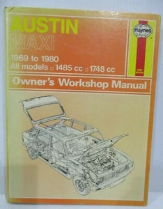Haynes - Austin Maxi 1969 to 1980 All Models Owners Workshop Manual - 704 - Picture 1 of 7