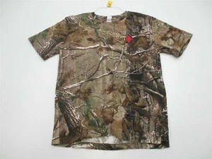 CODE V Men's Size M 100% Cotton Brown Camouflage Shirt - Picture 1 of 6