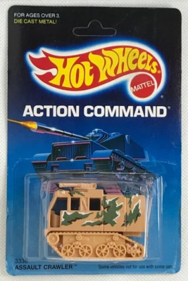 1987 Hot Wheels Action Command Main Line Assault Crawler #3338 - Image 1 of 2