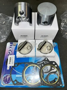 1989 90 91 92 93 94 95-01 Yamaha Enticer ET400 ET410 Pistons/Gaskets Rebuild KIT - Picture 1 of 2