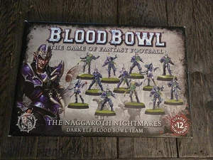 The Naggaroth Nightmares Blood Bowl Warhammer 40K OPENED AND USED - Picture 1 of 3