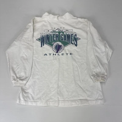 Camiseta BROOKS de Colección Adulto Pequeña Manga Larga Cuello Simulado Juegos de Invierno Iowa Foto 1 de 4