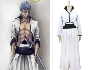 Bleach Arrancar Nr. 6 Grimmjow Cosplay Kostüm komplettes Set Kleidung Outfits Anzüge - Bild 1 von 9