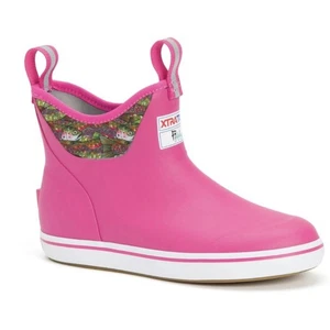 Xtratuf 6in Ankle Deck Boot Pink Lachs Wasserdicht Damengröße 6 37 - Bild 1 von 24