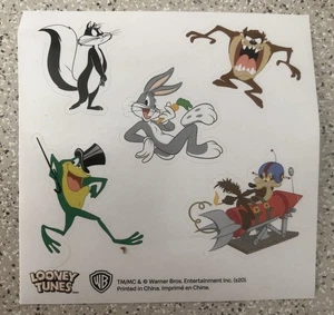 Looney Tunes Sticker 8x8cm - 5 kleine Aufkleber - Bild 1 von 1
