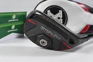 TaylorMade Stealth 2 Plus #4 Hybrid / 22 Degree / Stiff Flex Kai'li Red 85 Shaft - Picture 1 of 10