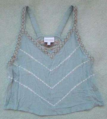 Shyanne Embroidered Women's Pullover Tank Size M Western Cowgirl Festival Rodeo - Image 1 of 4