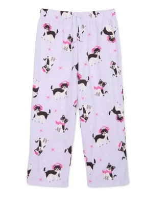 Girls' Size XS 4-5 Cats Pajama Lounge Pants Fleece Christmas 🎄 ☃️ FREE SHIP - Image 1 of 4