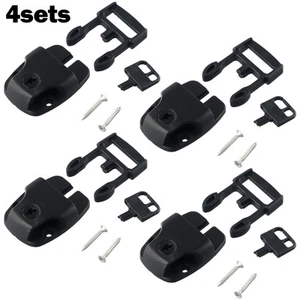 Set 4 Copri Vasca Spa Chiusura Rotta Kit Riparazione Clip Lock con Chiave e Ferramenta - Foto 1 di 12