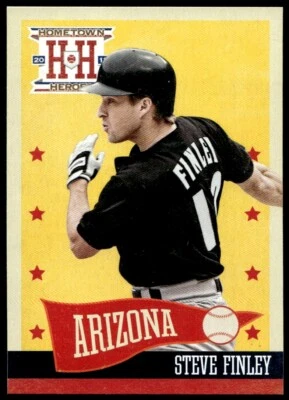 2013 Panini Hometown Heroes #223 Steve Finley NM - Image 1 of 2