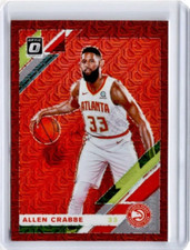2019-20 Optic ALLEN CRABBE Choice Red Prizm /88 #12
