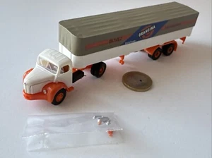 R637 Brekina 85403 Berliet GLR 8 Orangina Büvez Pritschensattelzug Lkw 1:87 H0 - Bild 1 von 7