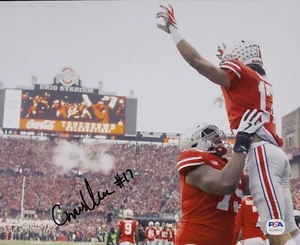 Chris Olave Signed Autographed Ohio State Buckeyes 8x10 Photo Champs Psa/Dna - Picture 1 of 2