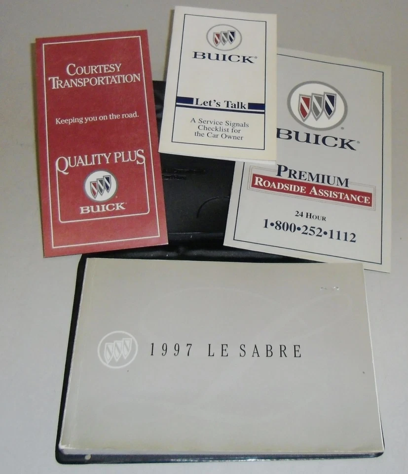 Mappa di Bordo Con ' Uso / Armatoriale Manuale Buick Le Sabre Custom&ltd. 1997 - Immagine 1 di 1