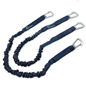 WAVESRX DockingPal - Premium Flat Bungee Dock Lines for Boats I Elastic Boat Doc - Picture 1 of 6