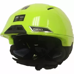 $180 NUEVO Talla PEQUEÑO GIRO Hilite-amarillo Snowboard Ski Go-Pro Cámara Montaje Casco - Imagen 1 de 4
