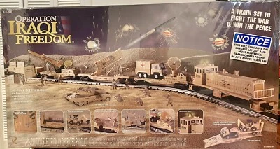 K-Line~K-1308~Operation Iraqi Freedom Train Set~New Unopened - Image 1 of 4
