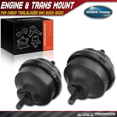 2Pcs Engine Motor Mount for Chevrolet Trailblazer 2002-2009 GMC Buick Isuzu Saab - Image 1 of 4