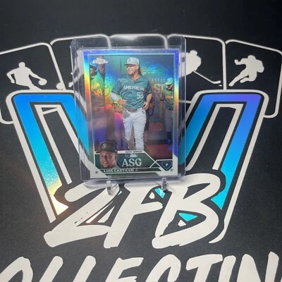 2023 Topps Chrome Update #ASGC-49 Luis Castillo All-Star Game Refractor Seattle - Image 1 of 2
