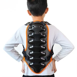 Kids Protective Sports Vest Back Spine Protector Roller Snowboard Skateboarding - Picture 1 of 26