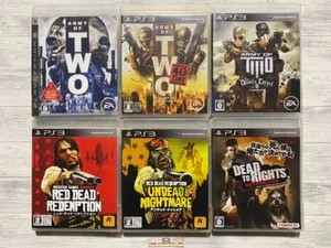 SONY PS3 Army of Two & Red Dead Redemption & Undead Nightmare & Dead To Rights - Picture 1 of 14