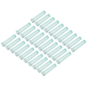 Floral Water Tubes with Cap, 30 Pcs 0.6" ID x 2.8" Plastic Bottle Green - Picture 1 of 7